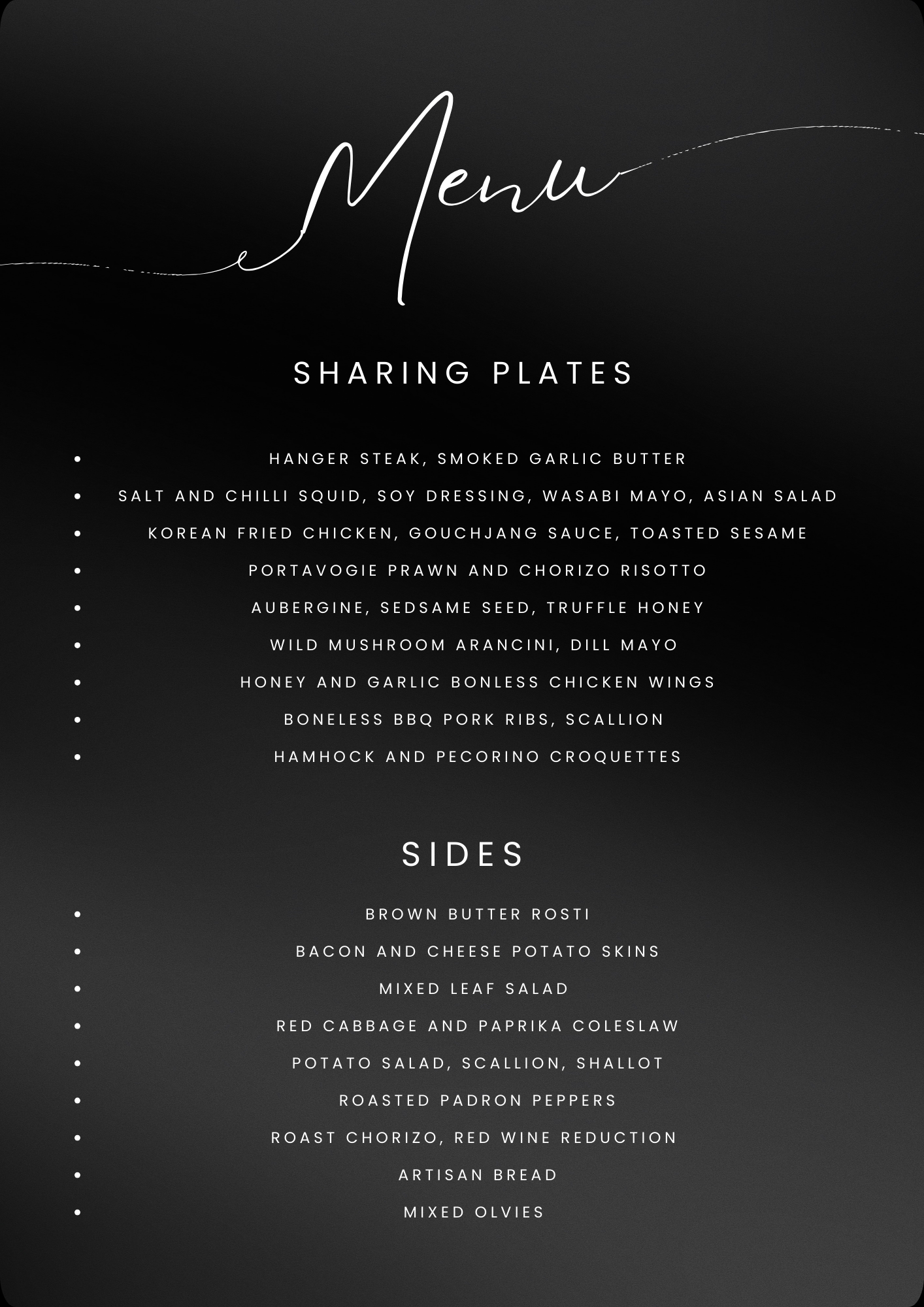 Bespoke Private Chef Menus | Fine Dining at Home NI | Cooked by Callum